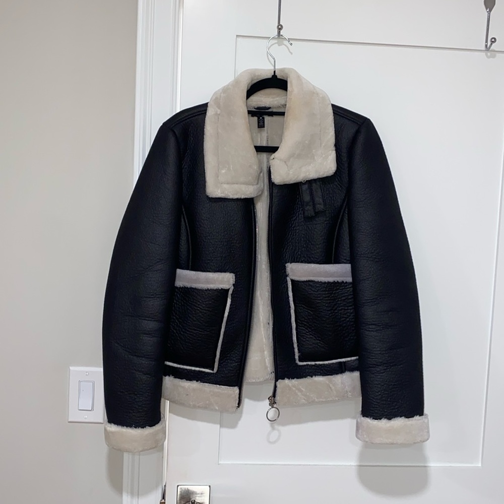 AQUA BOMBER JACKET
